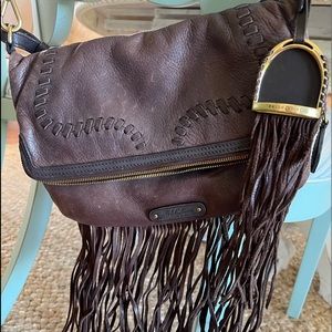 Ralph Lauren Crossbody Leather Bag